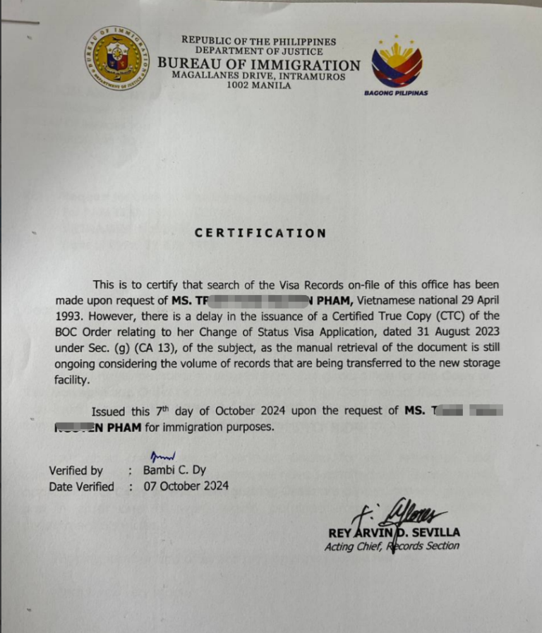 What role does the Filipino spouse play during the Philippines marriage visa (13A) process?
